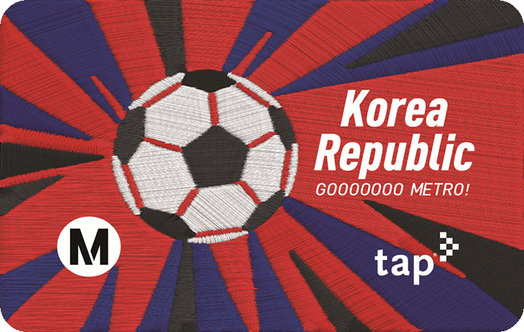 World Cup 26 TAP Card South Korea